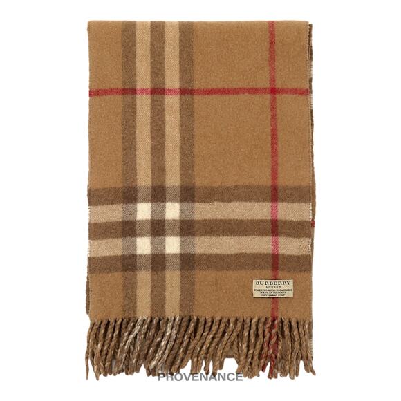 🔴  Burberry Scarf - Two-Tone Nova Check Merino Wool - Picture 1 of 8